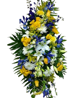FJ Crescent Spray Flower Arrangement