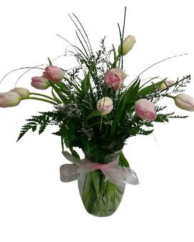 FJ Spring Tulips Flower Arrangement